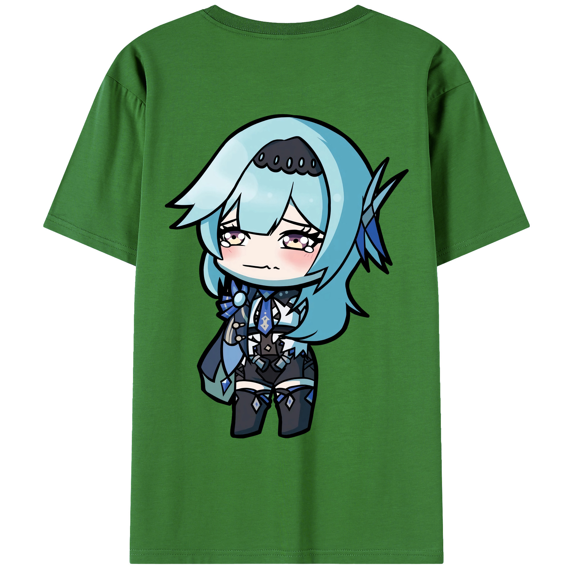げんし神 优菈 ゆうら genshin Yūra レディース半袖Tシャツ(バックプリント)